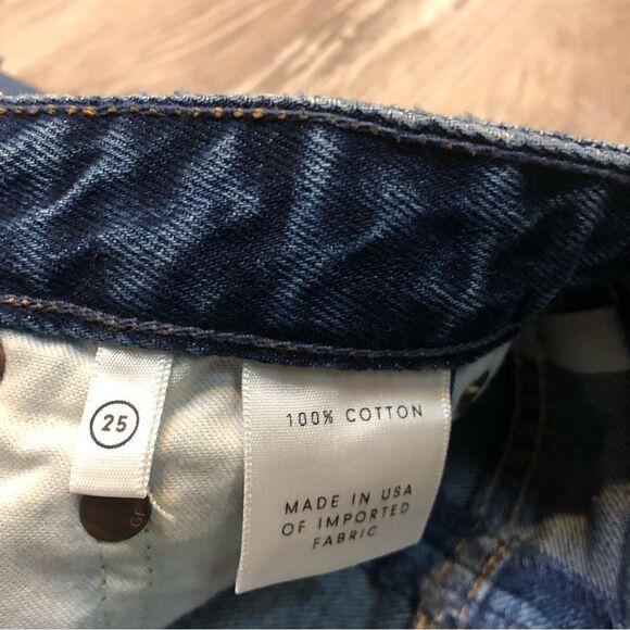 GRLFRND Distressed Blue Jean Shorts - Picture 9 of 9